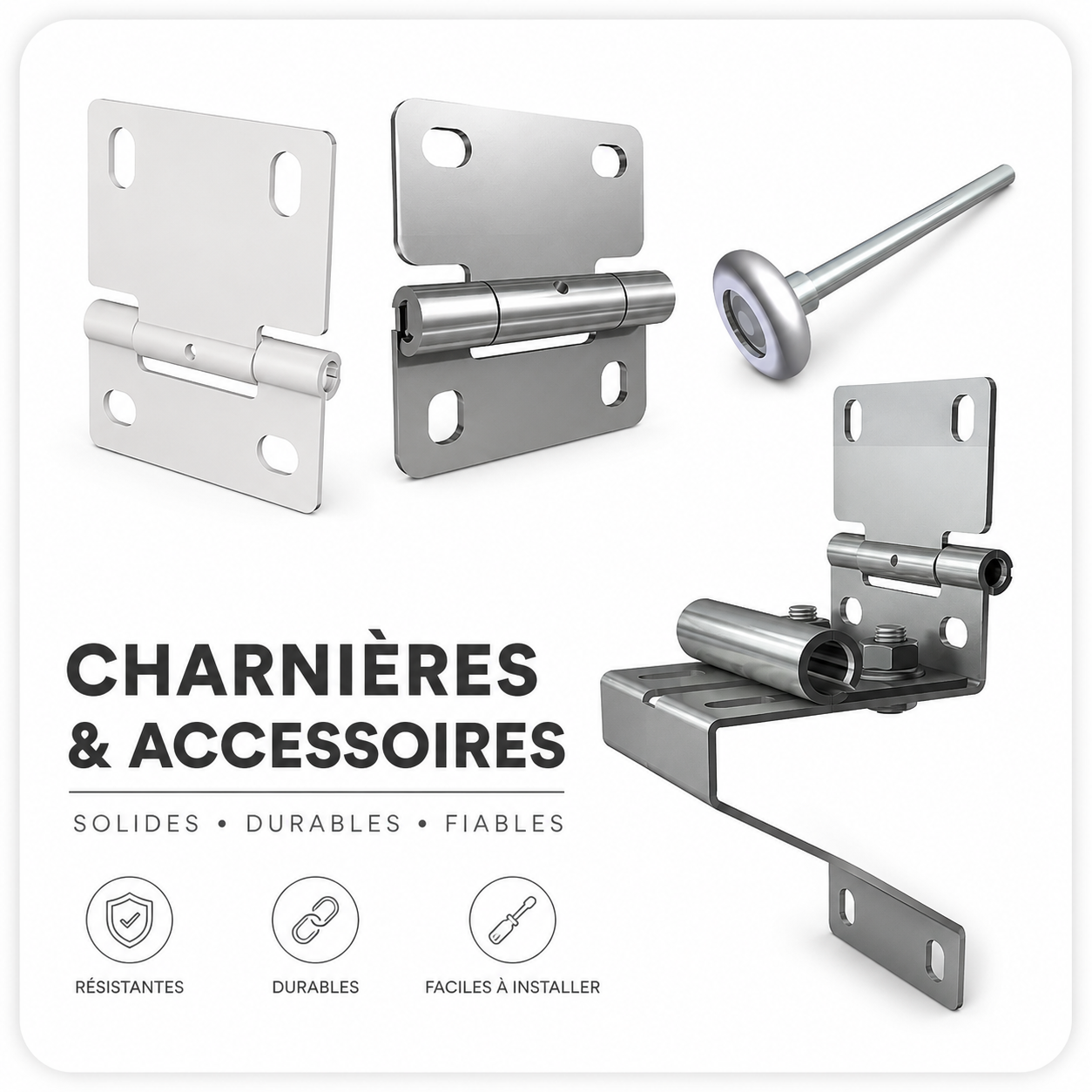 charniere/support/roulettes