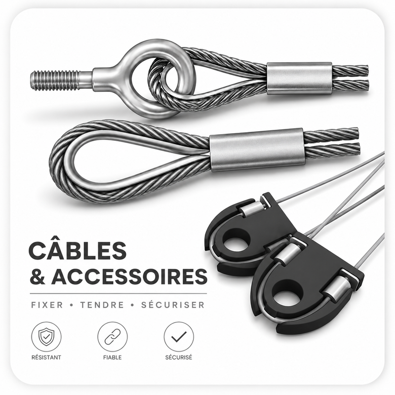 Câbles et accessoires