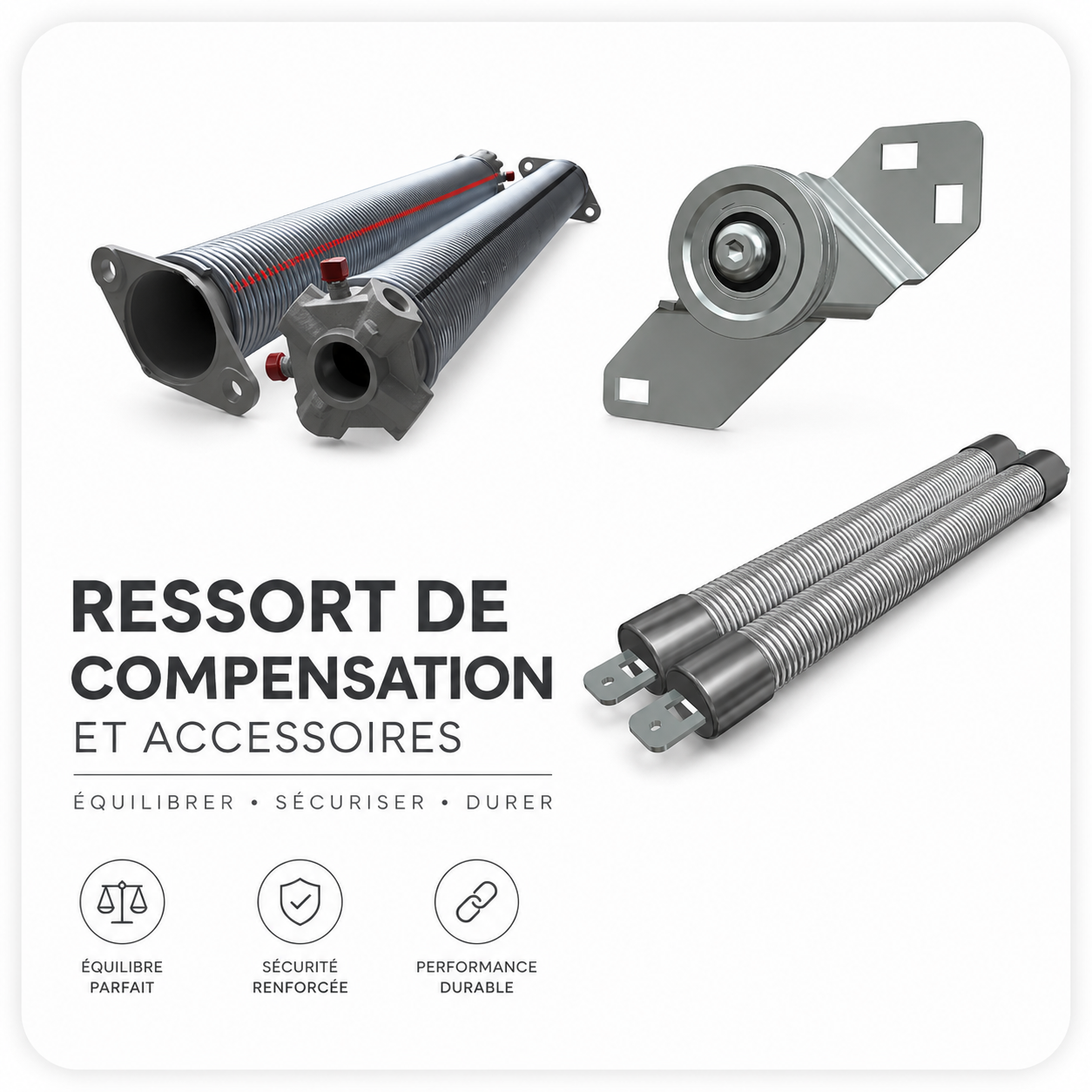 Ressort de compensation & accessoires