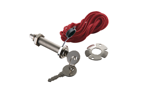 Serrure de déverrouillage extérieur SOMMER Ø 13 mm Standardkey avec câble