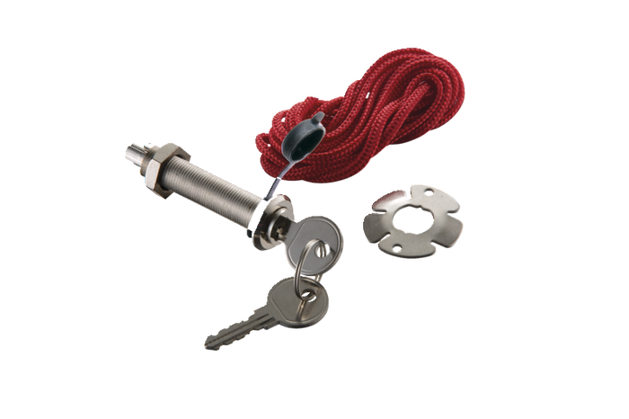 Serrure de déverrouillage extérieur SOMMER Ø 13 mm Standardkey avec câble