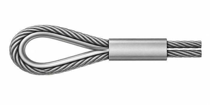 Paire de câbles de porte sectionnelle sur mesure