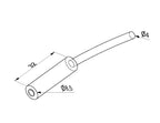 Paire Câbles de porte sectionnelles LA TOULOUSAINE 2m85 Mydoors - Pièces détachées portes de garage sectionnelles toutes marques | Mydoors