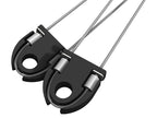 Paire de câbles de levage pour porte de garage sectionnelle Mydoors - Pièces détachées portes de garage sectionnelles toutes marques | Mydoors
