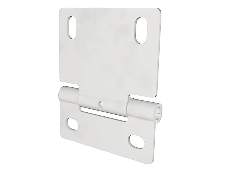 Charnière blanche pour porte de garage sectionnelle