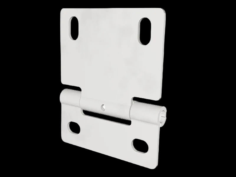 Charnière blanche pour porte de garage sectionnelle FAME;BKF; SDA; LA TOULOUSAINE