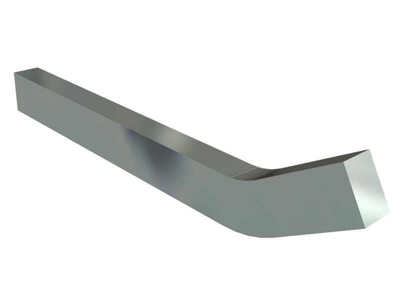 Clavette courbée 9.53x6.35x96 mm pour arbre 25.4 creux