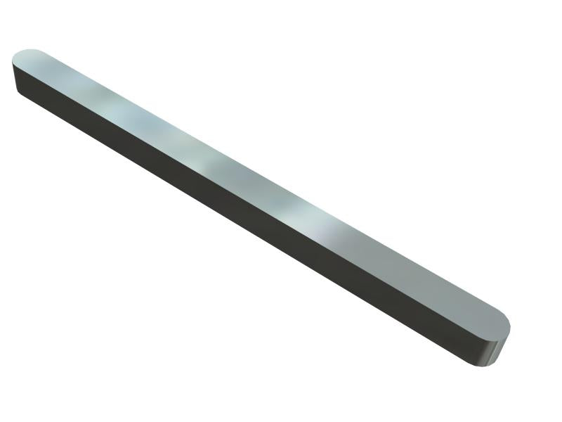Clavette 6.35x6.35x100mm pour arbre 25.4 plein