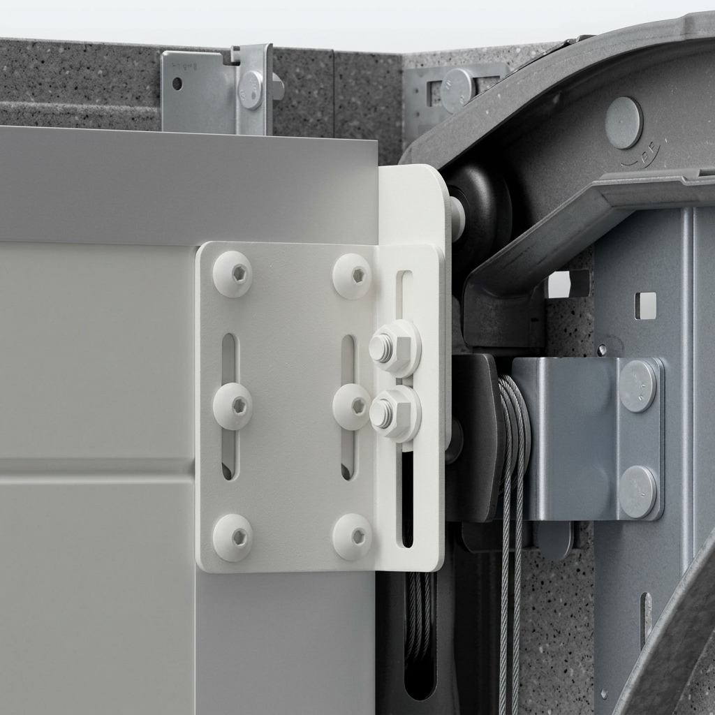 Kit de remplacement de quincaillerie pour porte sectionnelle – vue 4