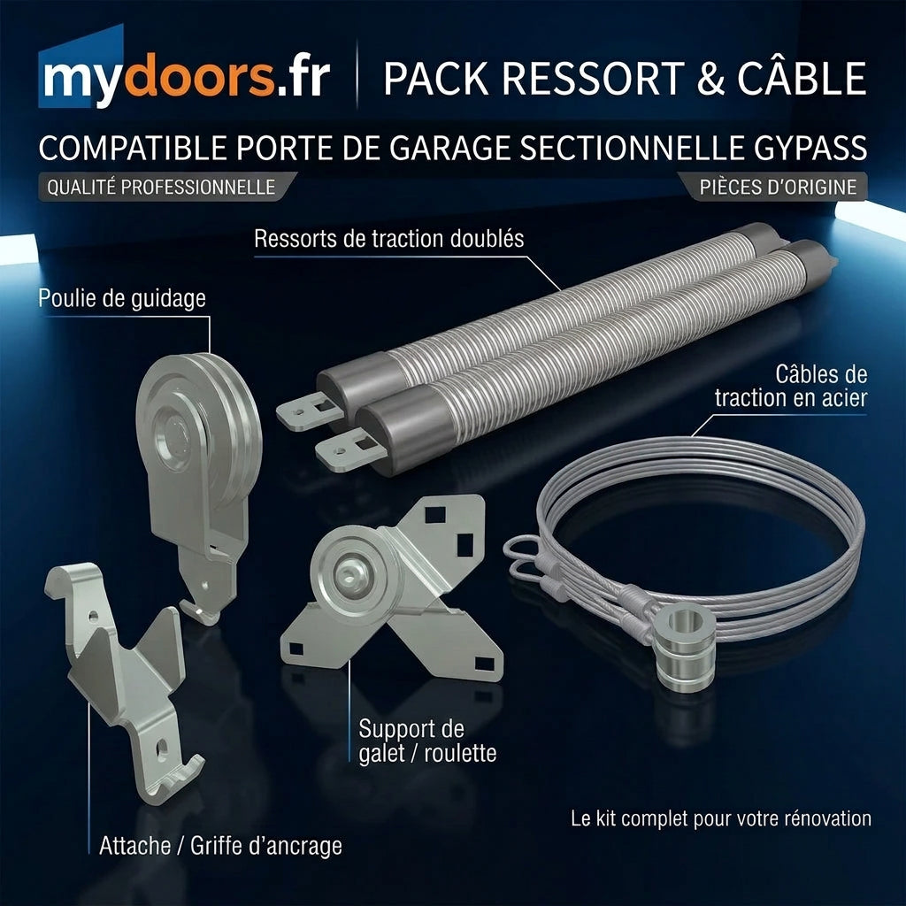 Pack remplacement ressorts et câbles GYPASS Europa