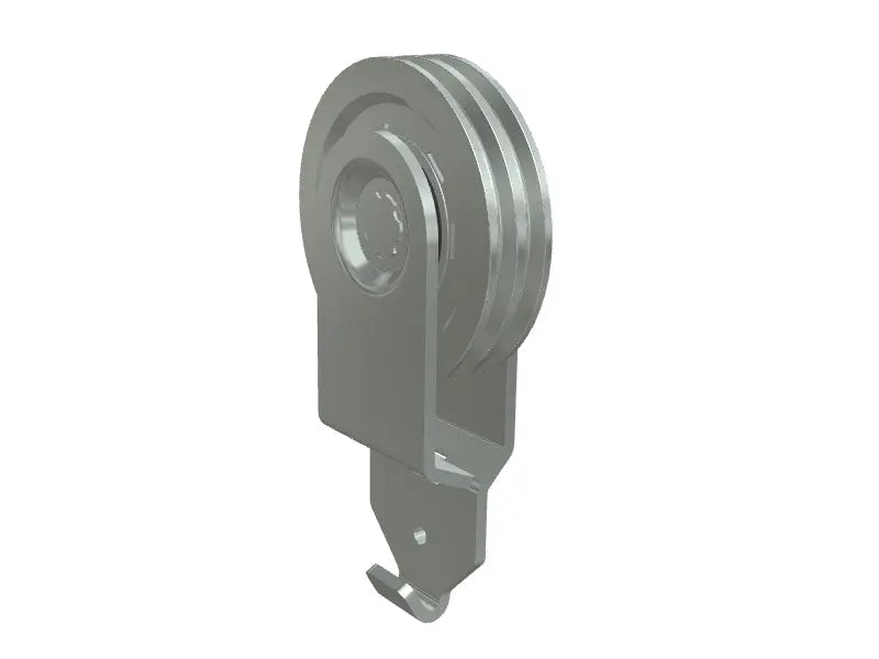 Poulie de câble avec accroche de ressort pour porte de garage sectionnelle Europa Gypass