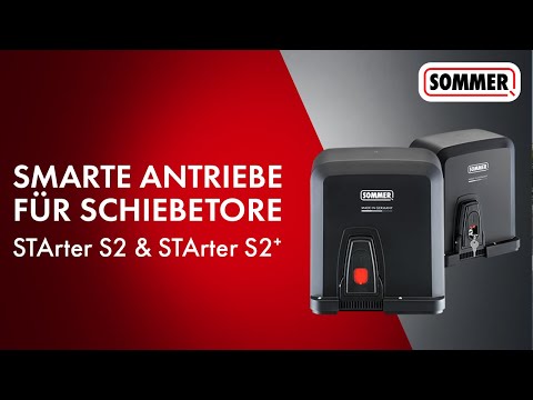 Moteur portail coulissant SOMMER STArter S3