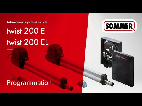 Moteur de portail battant SOMMER TWIST M