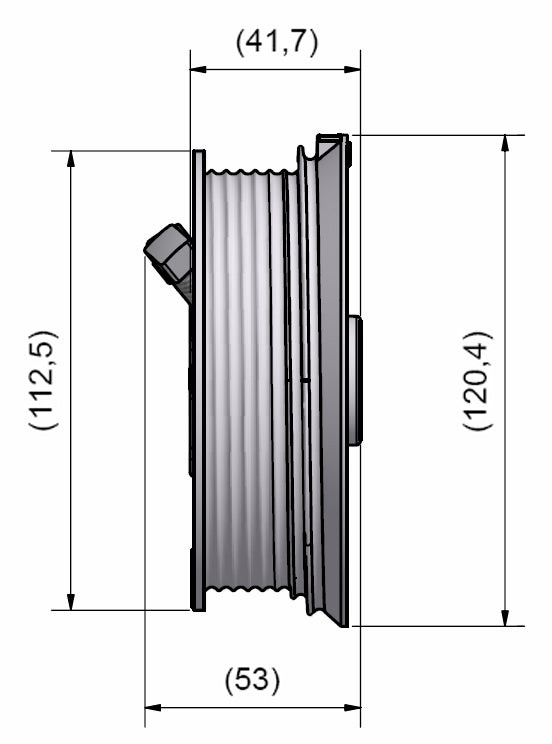 Tambours 4x8 pour portes de garages sectionnelles